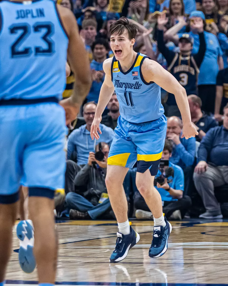 Marquette Men's Basketball defeats St. Johns 96-94 at Fiserv Forum in Milwaukee, WI on Saturday March 4, 2023.