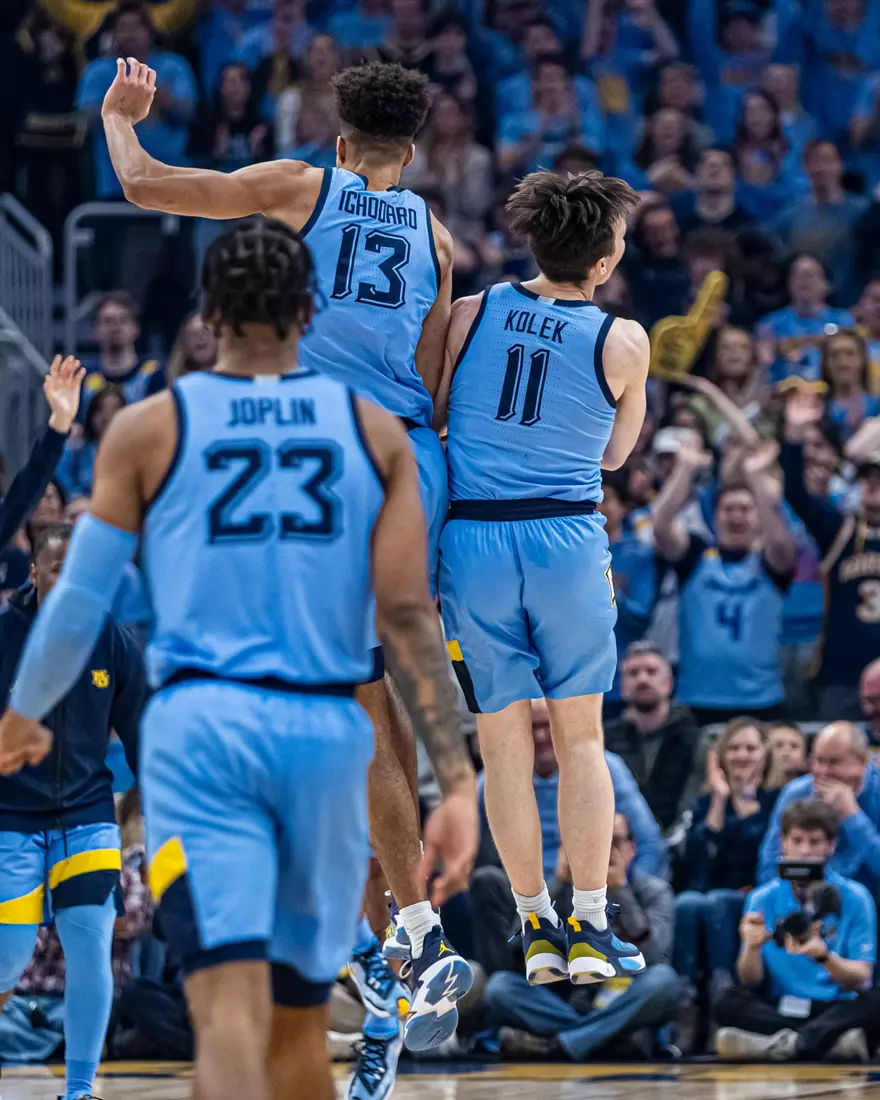 Marquette Men's Basketball defeats St. Johns 96-94 at Fiserv Forum in Milwaukee, WI on Saturday March 4, 2023.