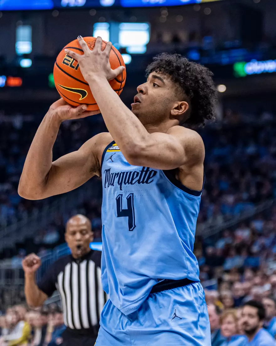 Marquette Men's Basketball defeats St. Johns 96-94 at Fiserv Forum in Milwaukee, WI on Saturday March 4, 2023.