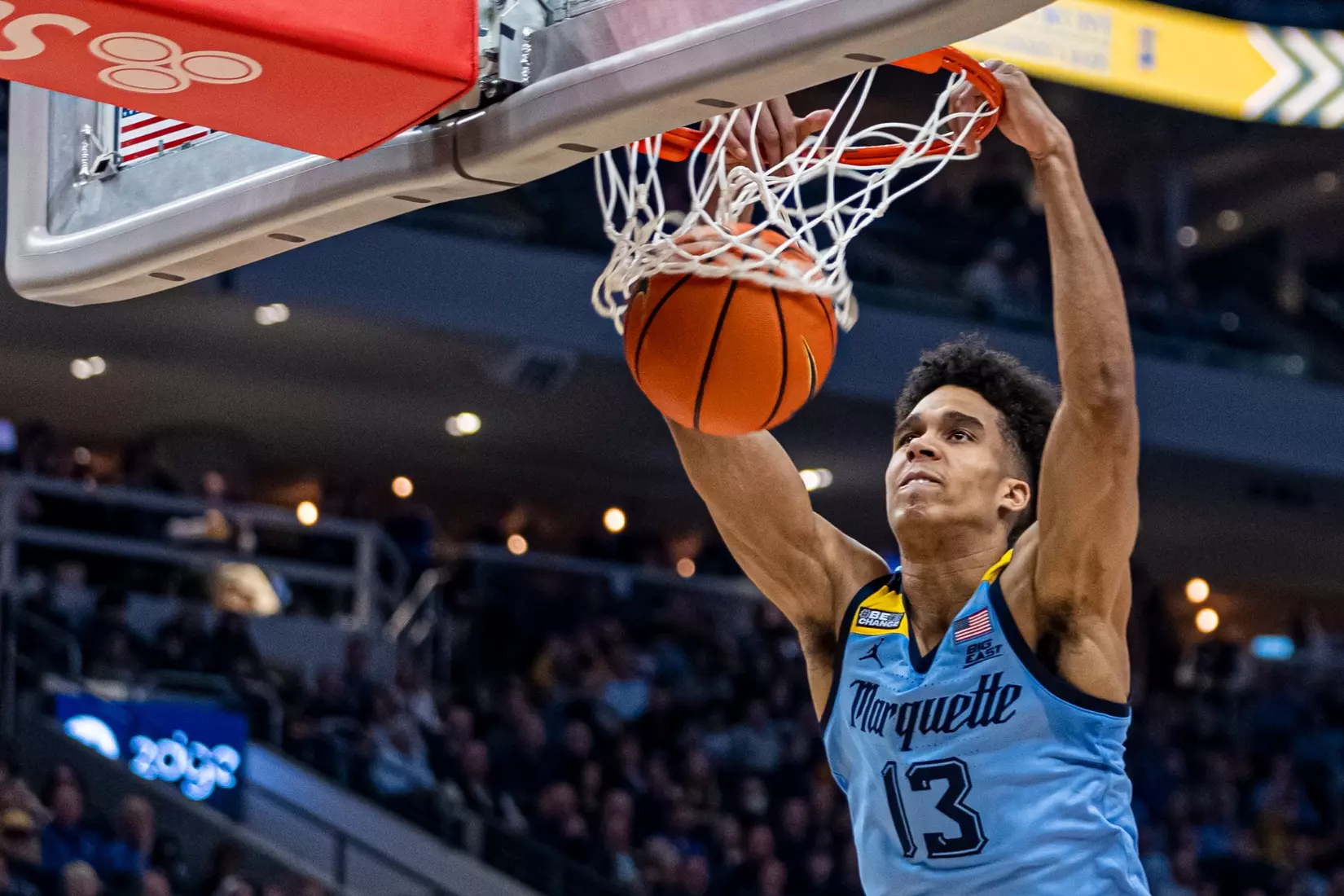 Marquette Men's Basketball defeats St. Johns 96-94 at Fiserv Forum in Milwaukee, WI on Saturday March 4, 2023.