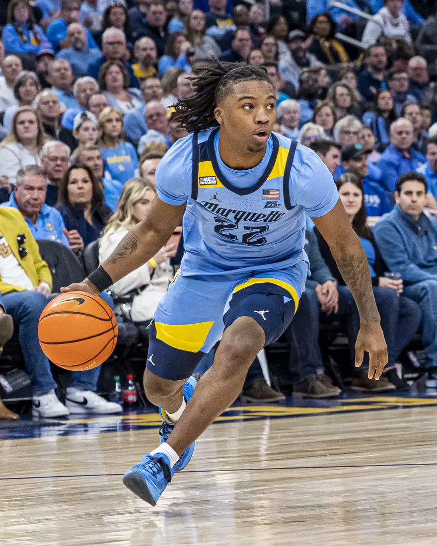 Marquette Men's Basketball defeats St. Johns 96-94 at Fiserv Forum in Milwaukee, WI on Saturday March 4, 2023.