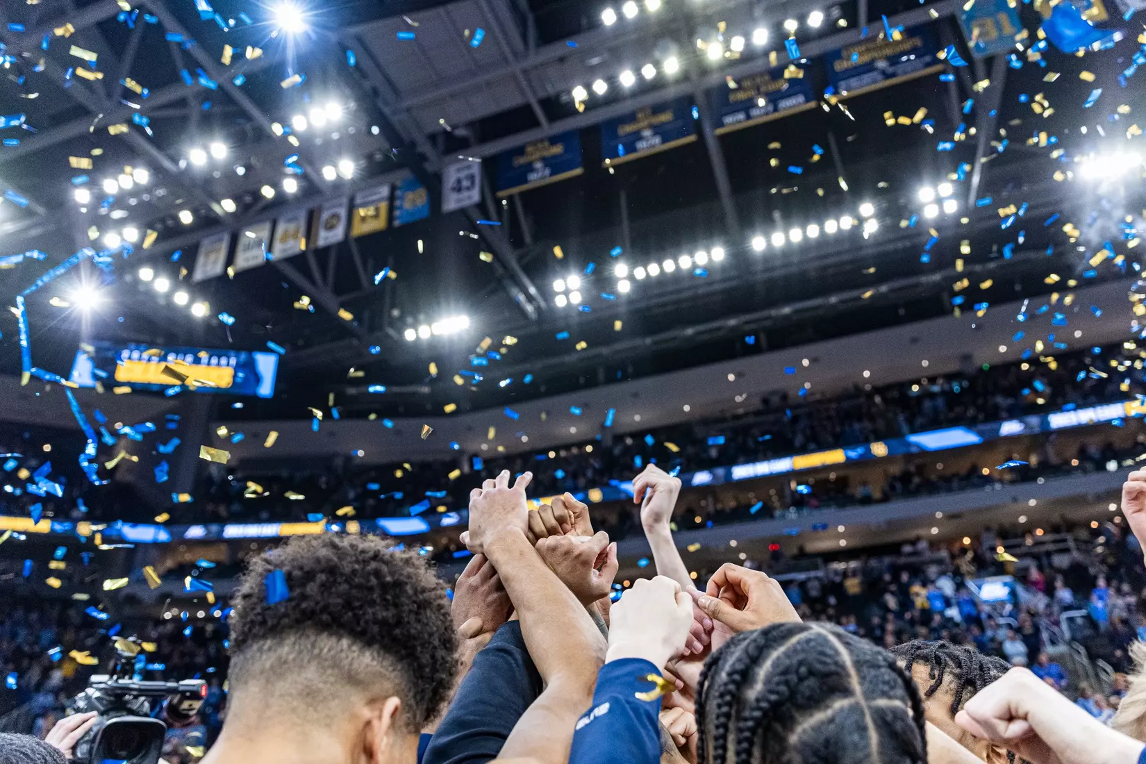 Marquette Men's Basketball defeats St. Johns 96-94 at Fiserv Forum in Milwaukee, WI on Saturday March 4, 2023.