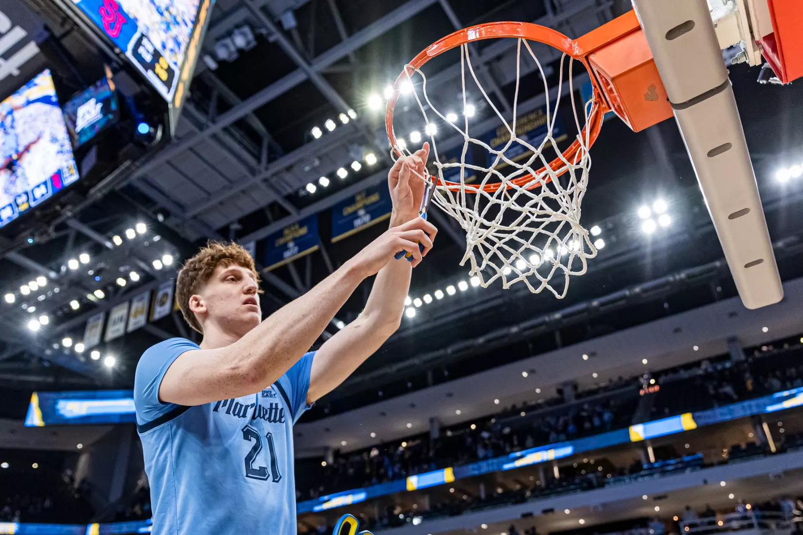Marquette Men's Basketball defeats St. Johns 96-94 at Fiserv Forum in Milwaukee, WI on Saturday March 4, 2023.