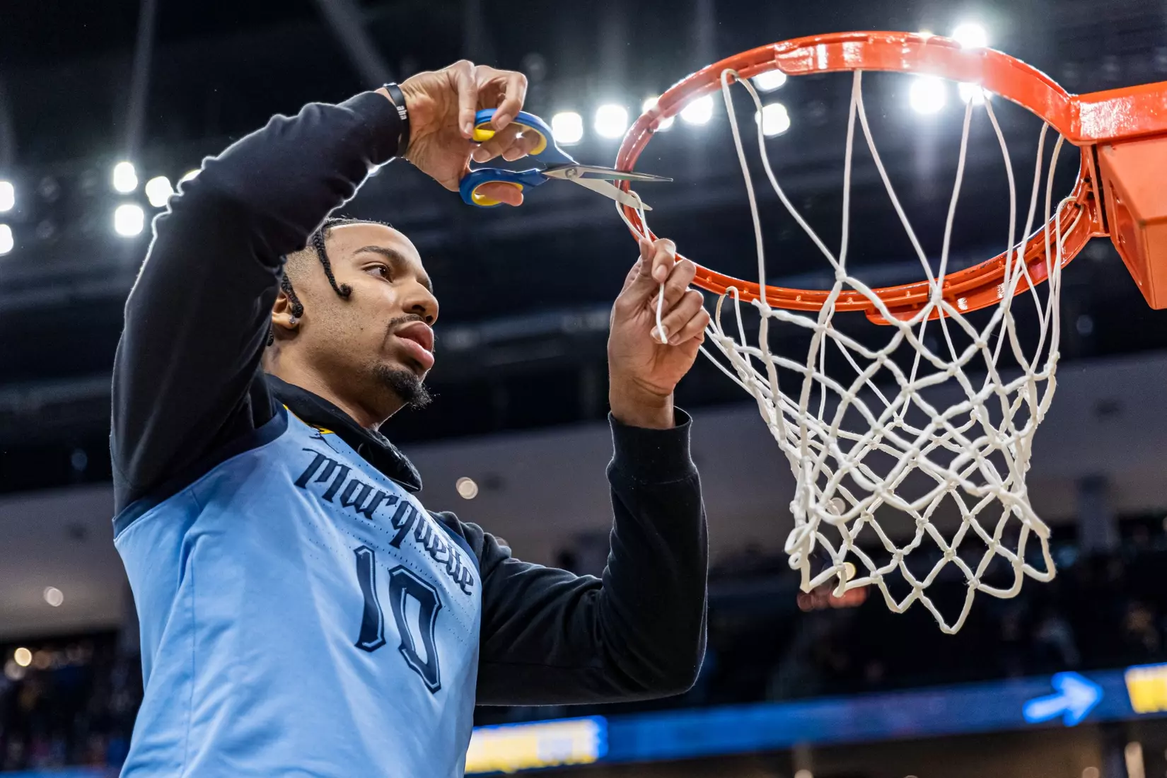 Marquette Men's Basketball defeats St. Johns 96-94 at Fiserv Forum in Milwaukee, WI on Saturday March 4, 2023.