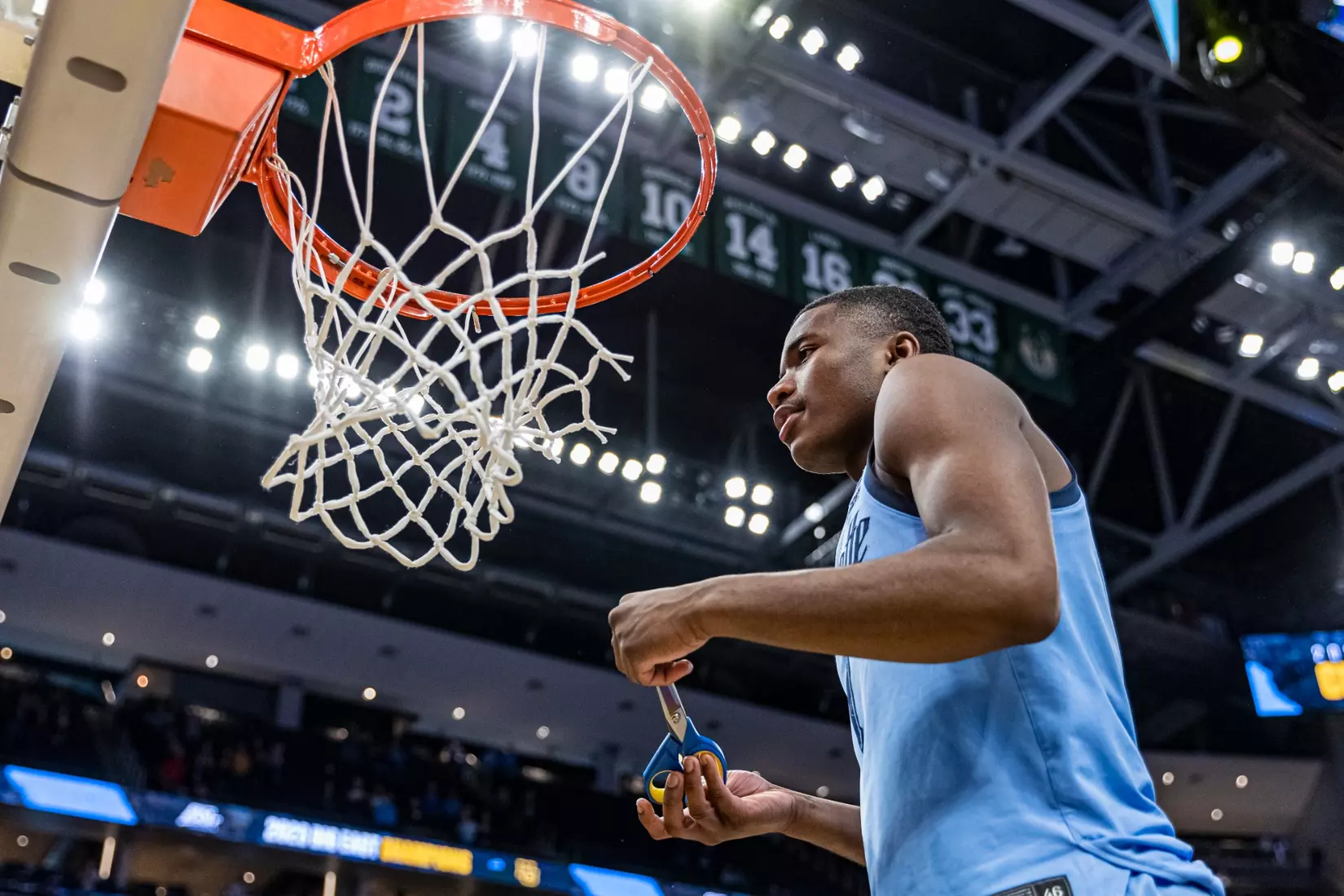 Marquette Men's Basketball defeats St. Johns 96-94 at Fiserv Forum in Milwaukee, WI on Saturday March 4, 2023.