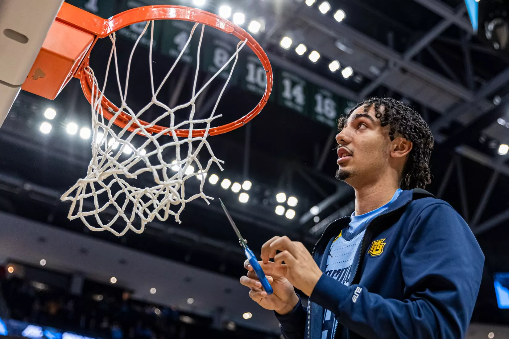 Marquette Men's Basketball defeats St. Johns 96-94 at Fiserv Forum in Milwaukee, WI on Saturday March 4, 2023.