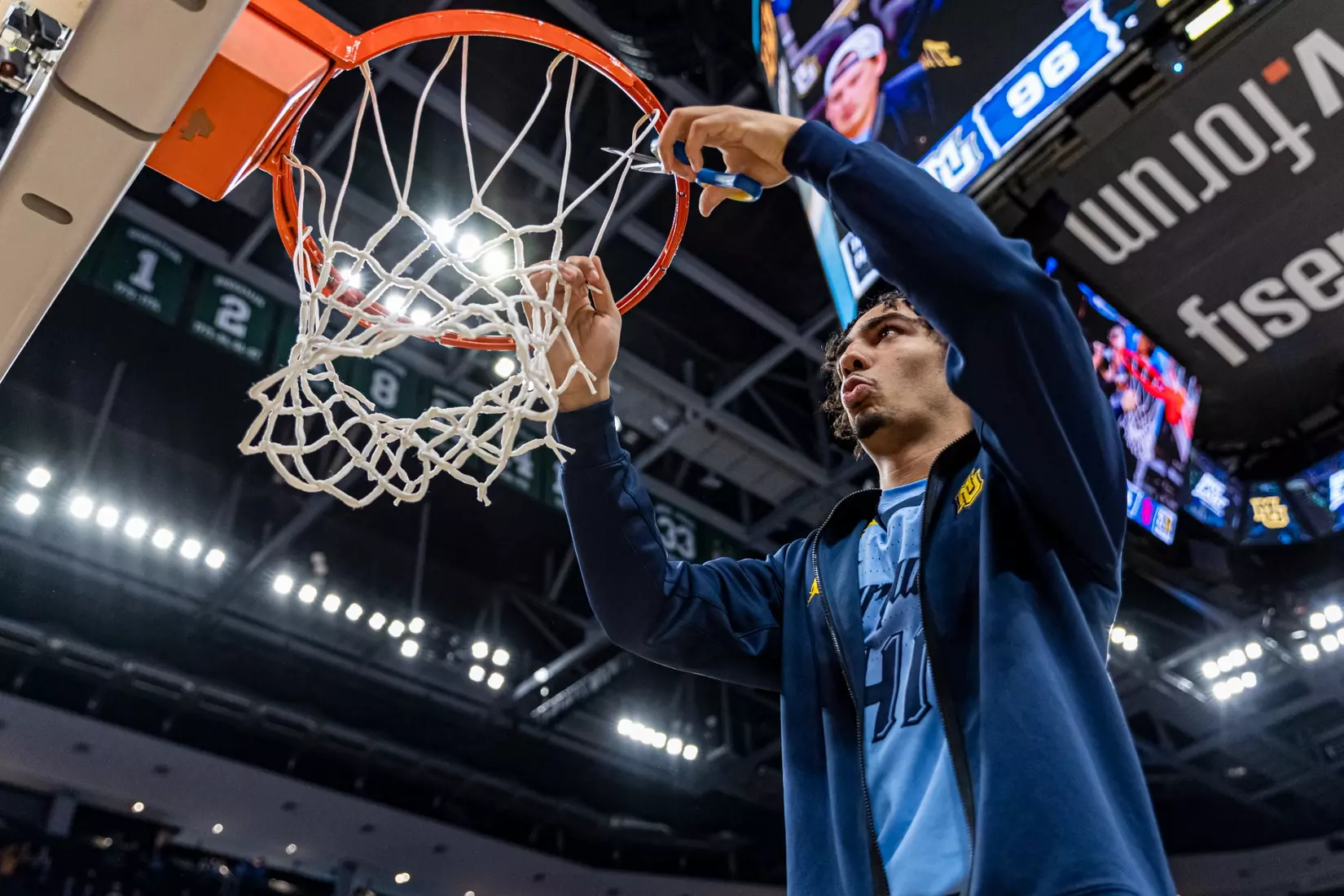 Marquette Men's Basketball defeats St. Johns 96-94 at Fiserv Forum in Milwaukee, WI on Saturday March 4, 2023.