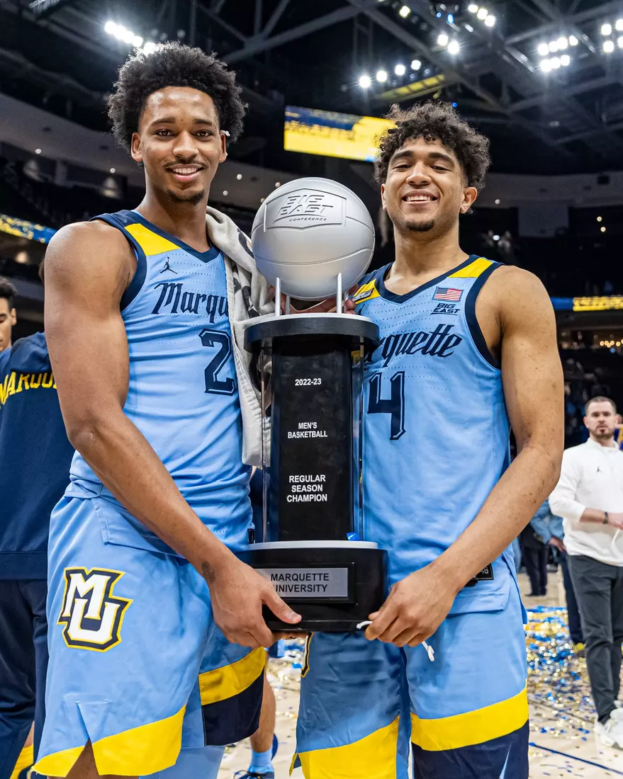 Marquette Men's Basketball defeats St. Johns 96-94 at Fiserv Forum in Milwaukee, WI on Saturday March 4, 2023.