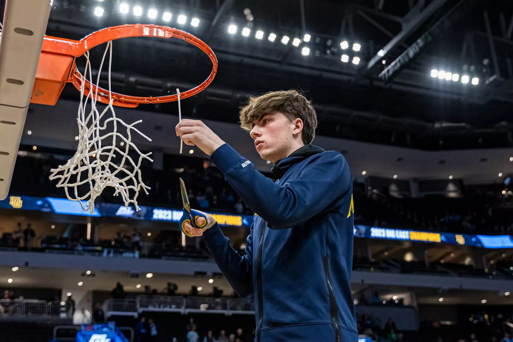 Marquette Men's Basketball defeats St. Johns 96-94 at Fiserv Forum in Milwaukee, WI on Saturday March 4, 2023.