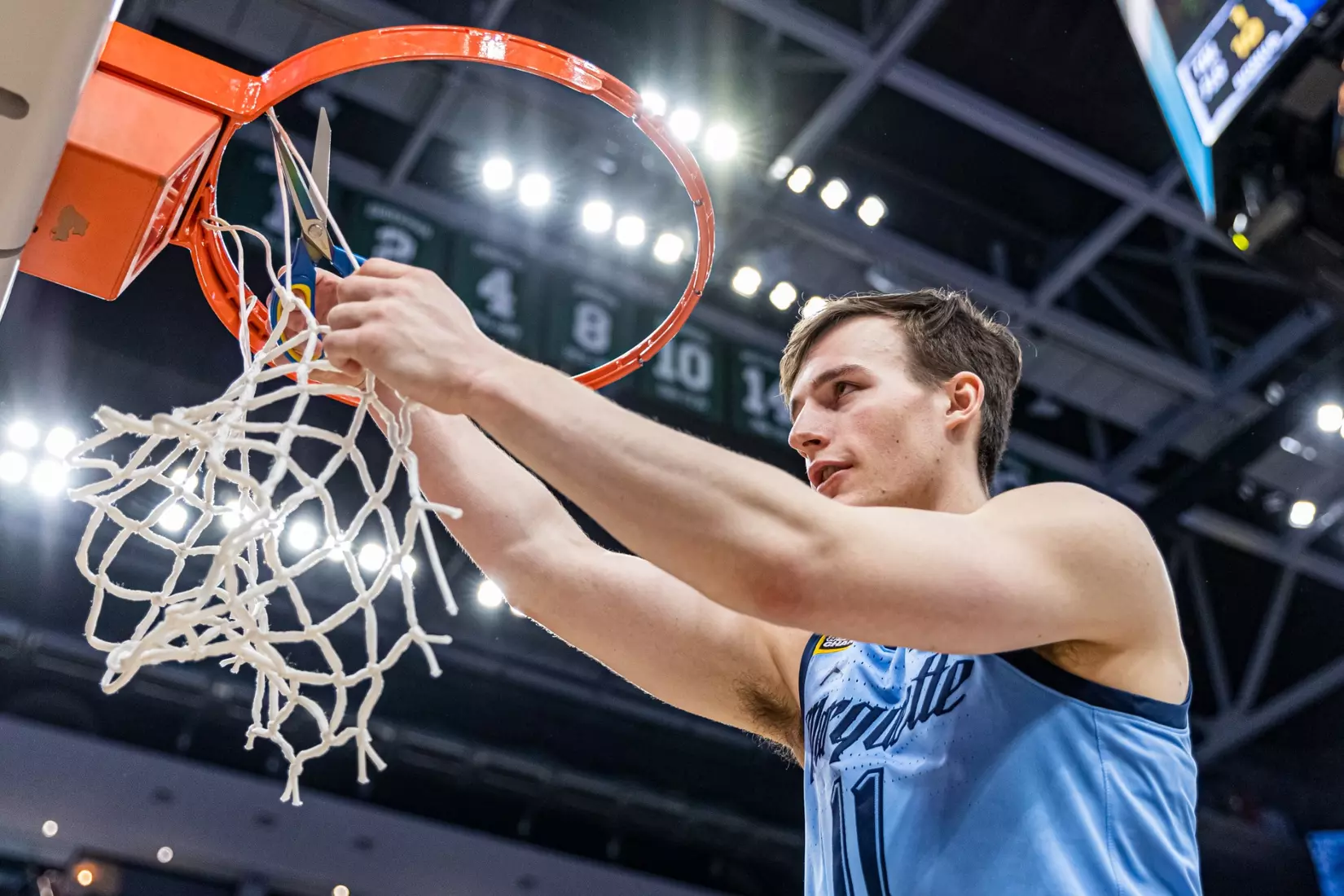 Marquette Men's Basketball defeats St. Johns 96-94 at Fiserv Forum in Milwaukee, WI on Saturday March 4, 2023.