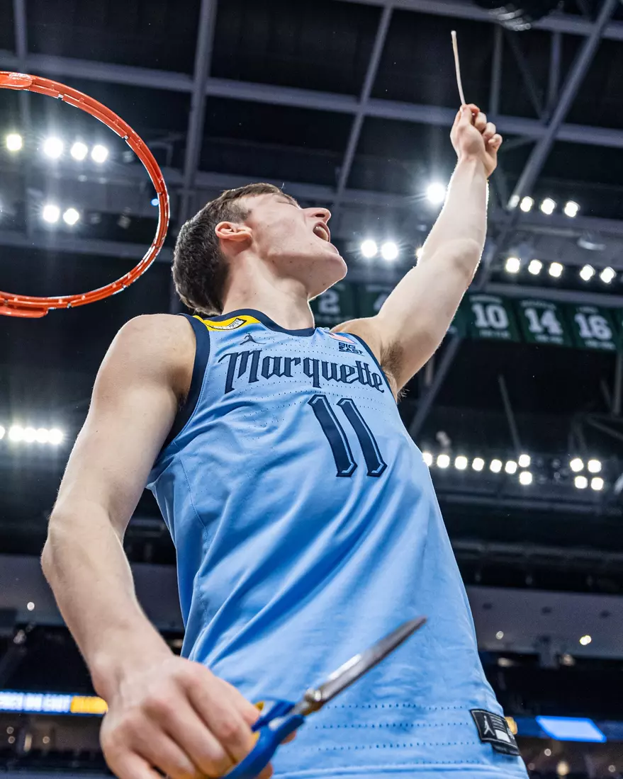 Marquette Men's Basketball defeats St. Johns 96-94 at Fiserv Forum in Milwaukee, WI on Saturday March 4, 2023.
