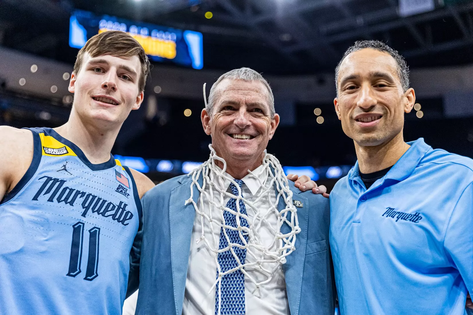 Marquette Men's Basketball defeats St. Johns 96-94 at Fiserv Forum in Milwaukee, WI on Saturday March 4, 2023.