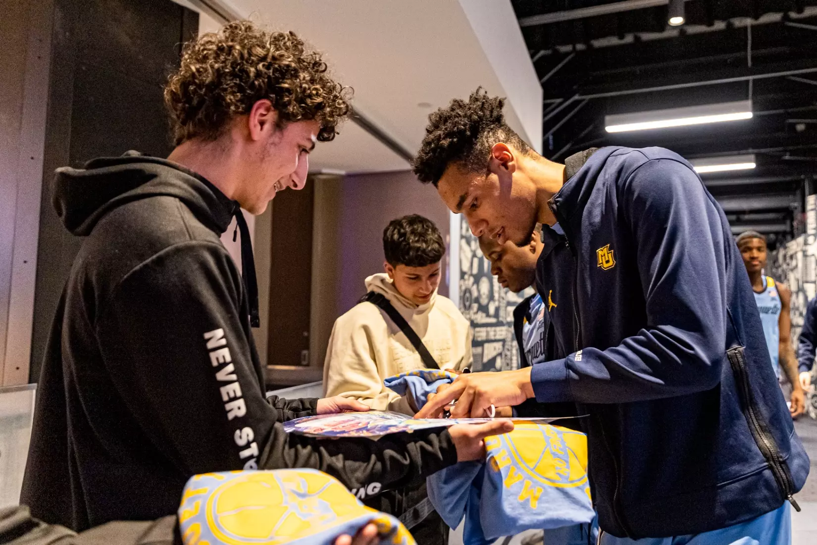 Marquette Men's Basketball defeats St. Johns 96-94 at Fiserv Forum in Milwaukee, WI on Saturday March 4, 2023.