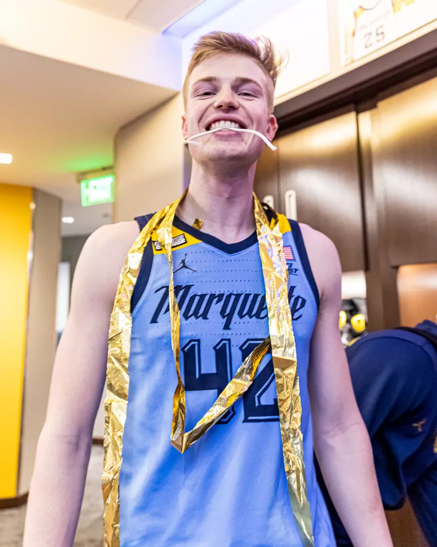 Marquette Men's Basketball defeats St. Johns 96-94 at Fiserv Forum in Milwaukee, WI on Saturday March 4, 2023.