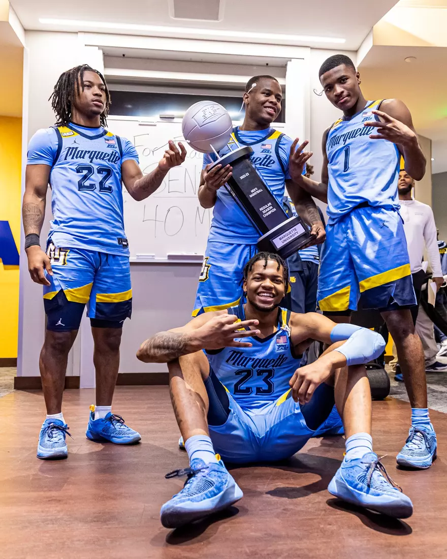 Marquette Men's Basketball defeats St. Johns 96-94 at Fiserv Forum in Milwaukee, WI on Saturday March 4, 2023.