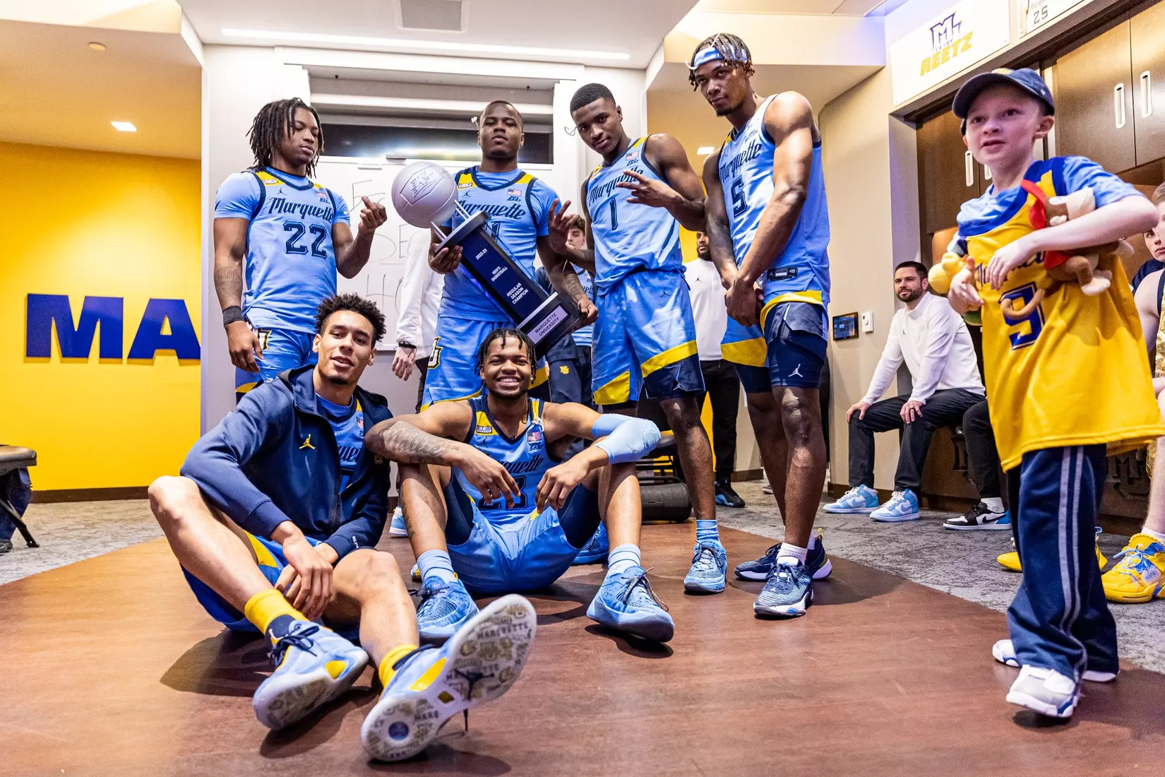 Marquette Men's Basketball defeats St. Johns 96-94 at Fiserv Forum in Milwaukee, WI on Saturday March 4, 2023.