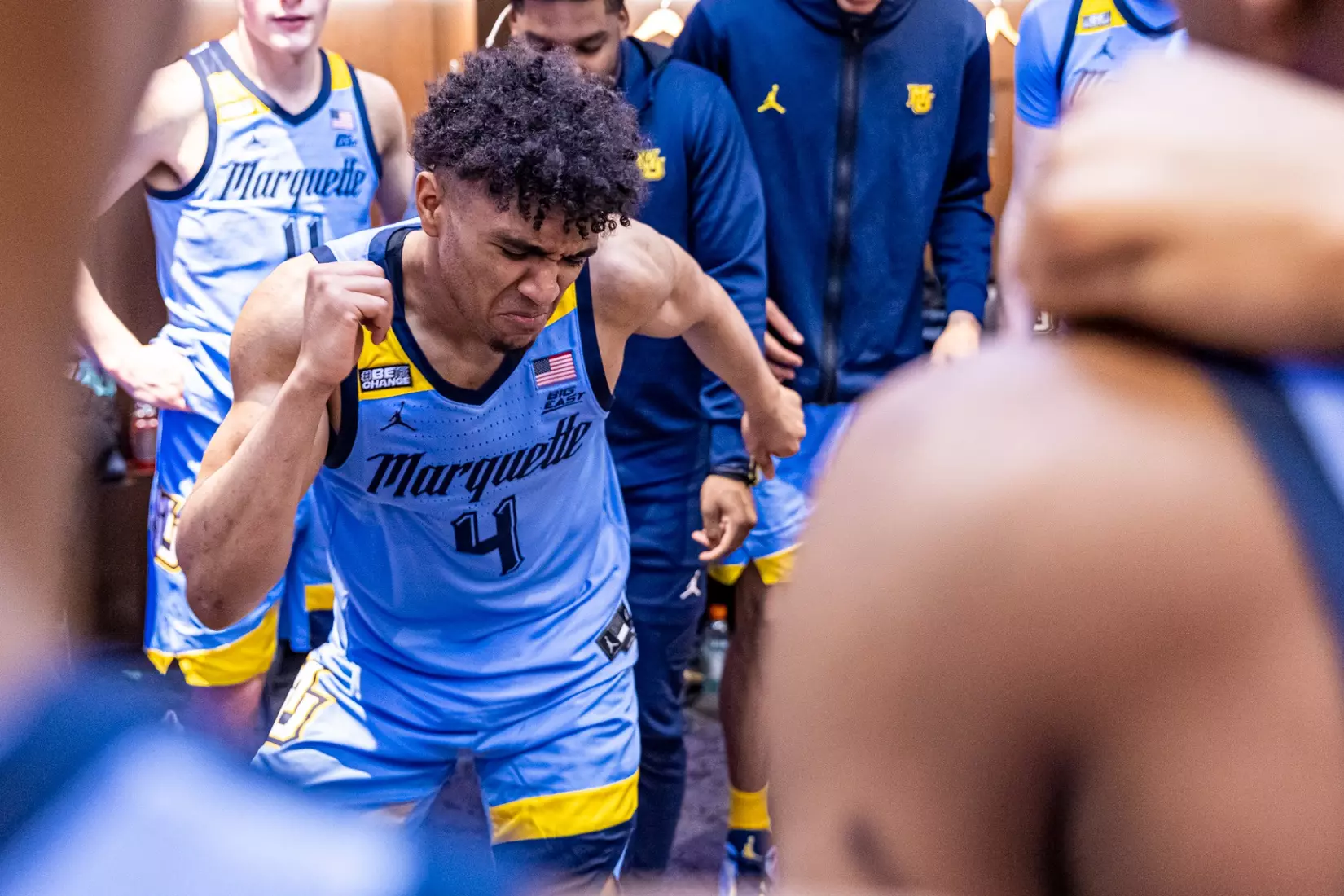 Marquette Men's Basketball defeats St. Johns 96-94 at Fiserv Forum in Milwaukee, WI on Saturday March 4, 2023.