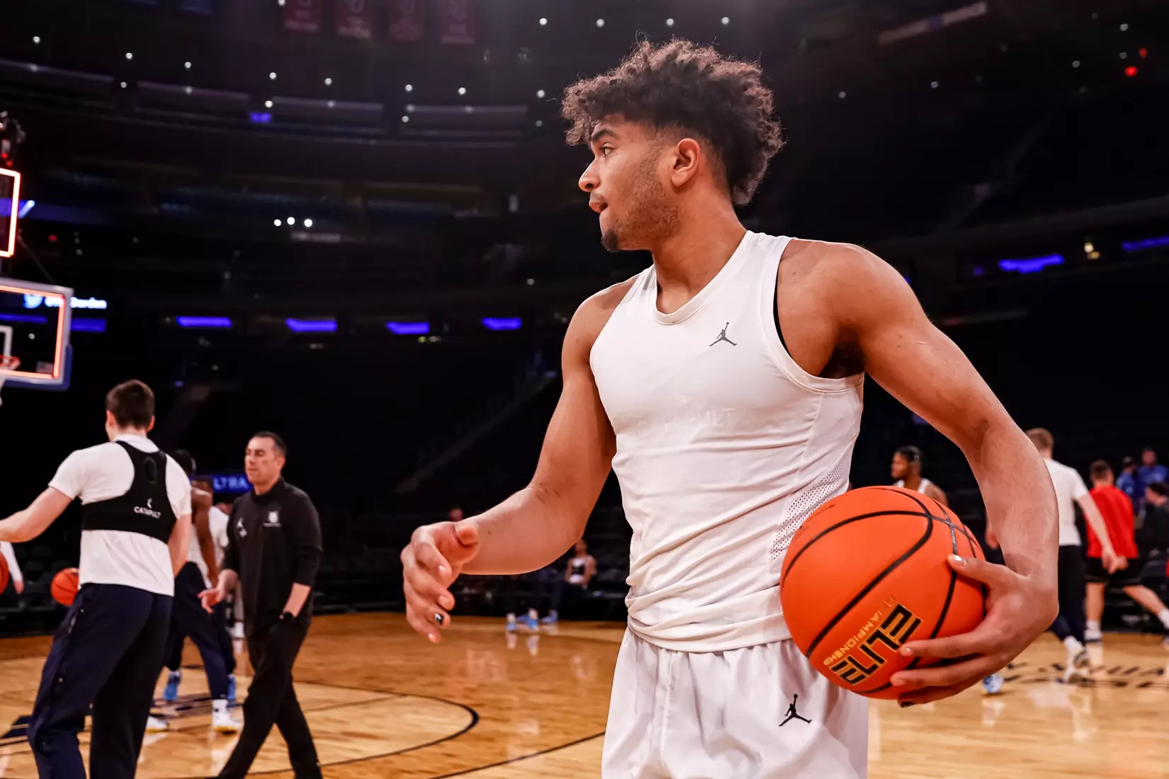 Marquette Men's Basketball defeats St. Johns 72-70 at Madison Square Garden in New York City, NY during the Quarterfinals of the 2023 Big East Tournament on Thursday March 9, 2023.
