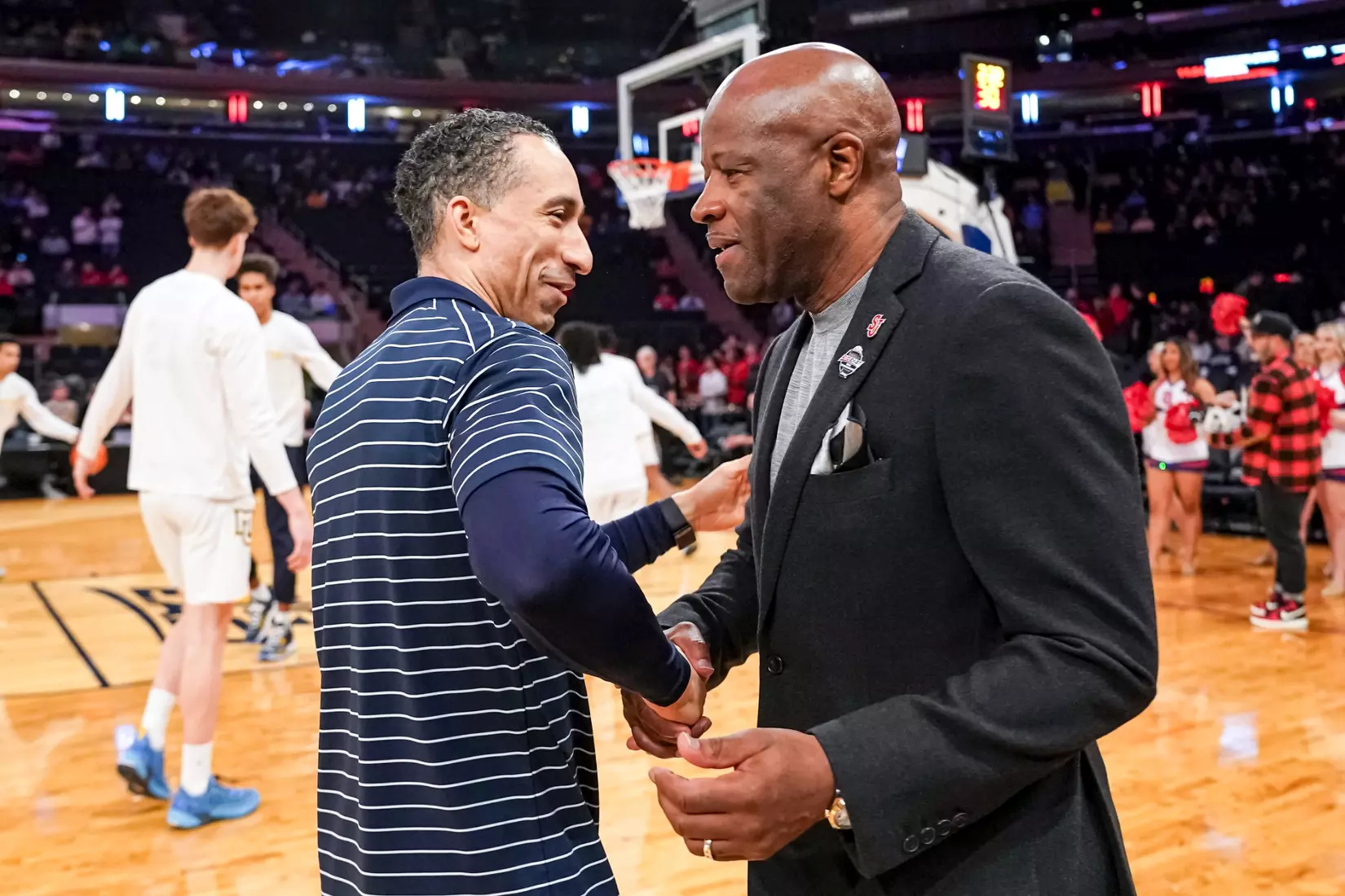 Marquette Men's Basketball defeats St. Johns 72-70 at Madison Square Garden in New York City, NY during the Quarterfinals of the 2023 Big East Tournament on Thursday March 9, 2023.