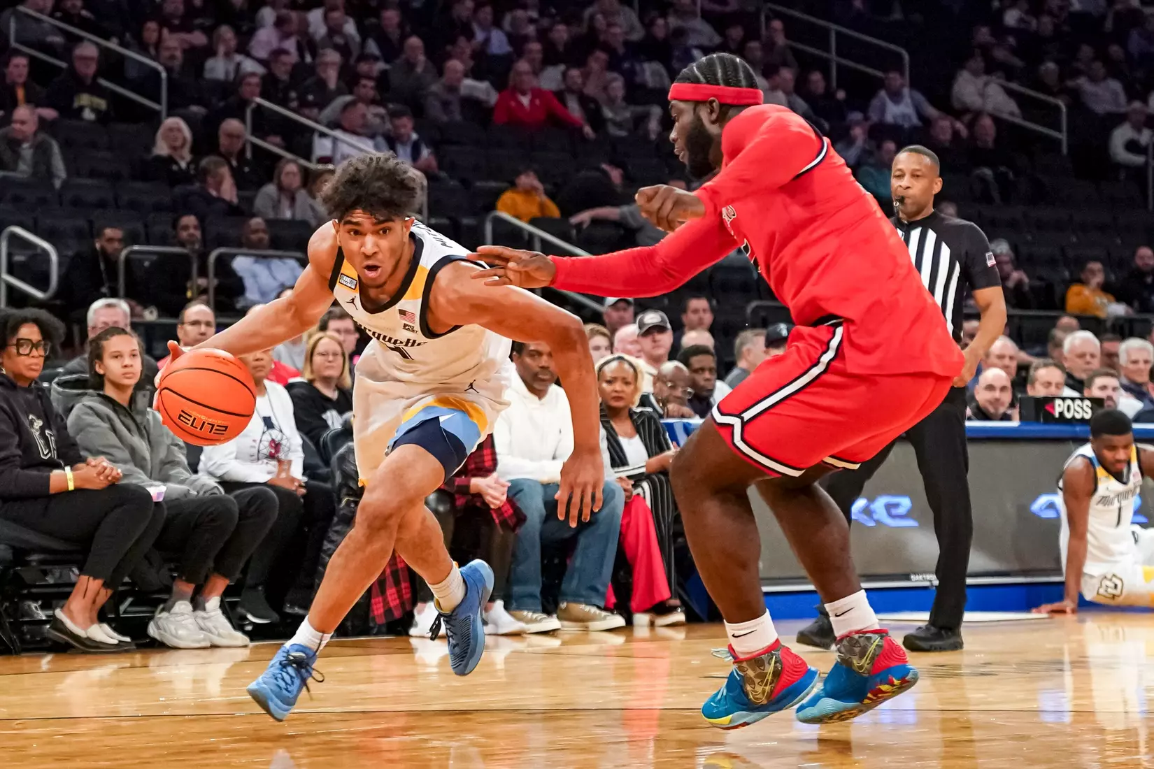 Marquette Men's Basketball defeats St. Johns 72-70 at Madison Square Garden in New York City, NY during the Quarterfinals of the 2023 Big East Tournament on Thursday March 9, 2023.