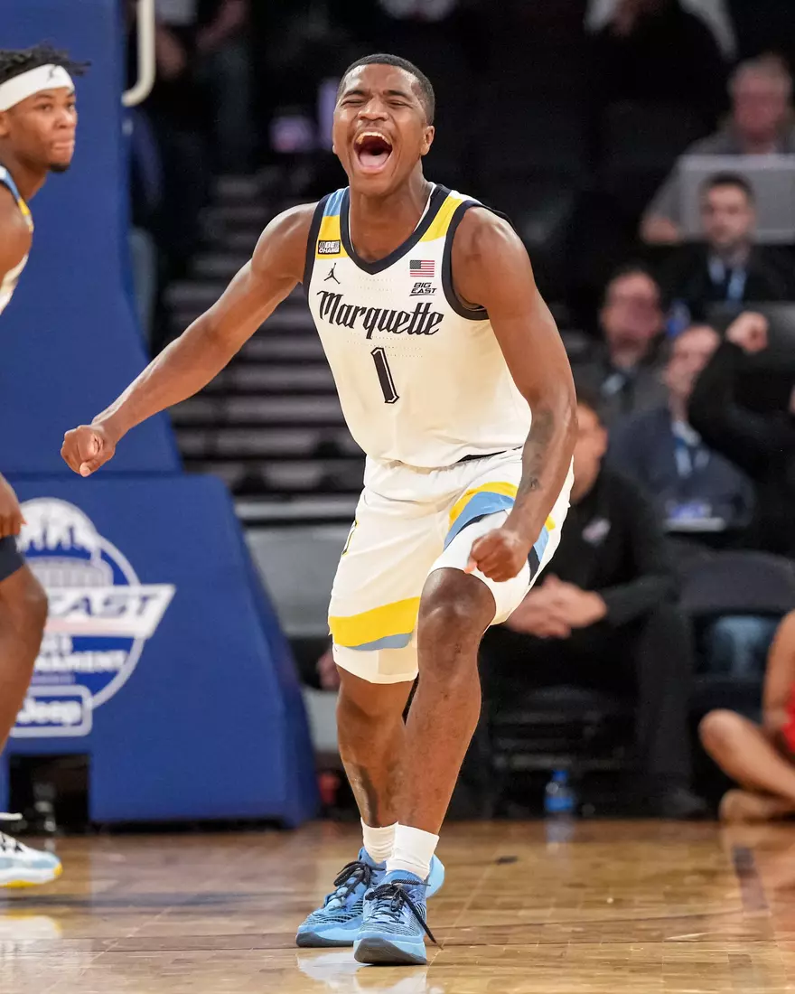 Marquette Men's Basketball defeats St. Johns 72-70 at Madison Square Garden in New York City, NY during the Quarterfinals of the 2023 Big East Tournament on Thursday March 9, 2023.