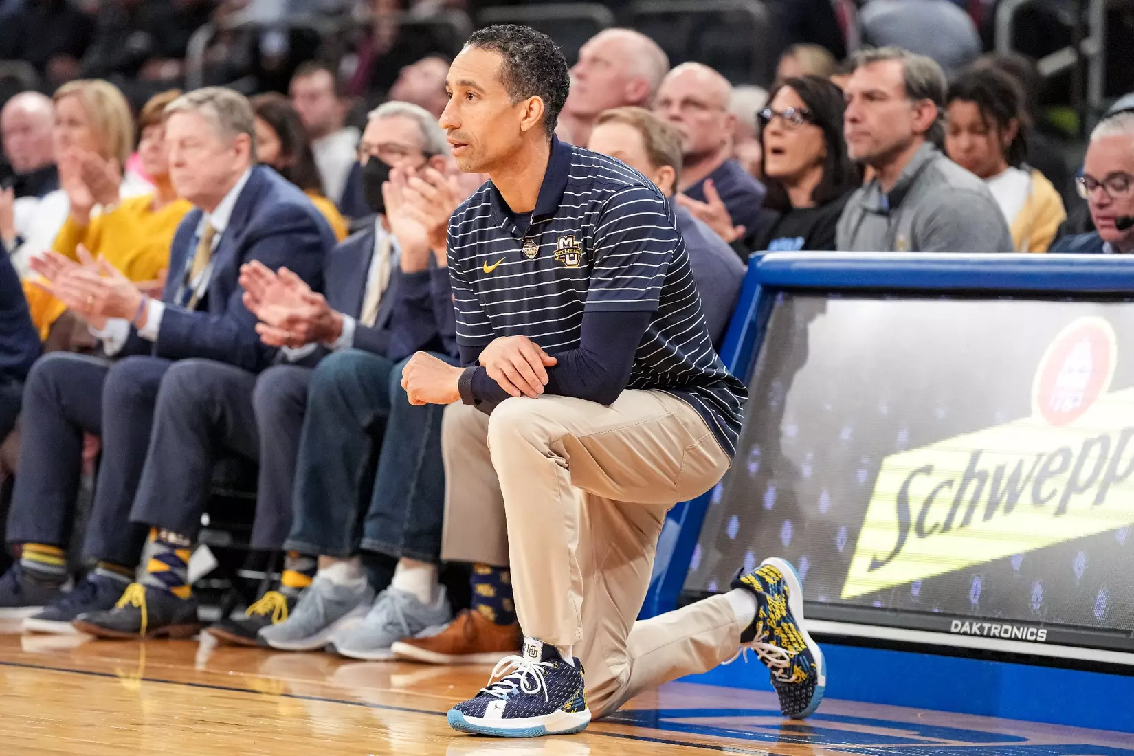 Marquette Men's Basketball defeats St. Johns 72-70 at Madison Square Garden in New York City, NY during the Quarterfinals of the 2023 Big East Tournament on Thursday March 9, 2023.