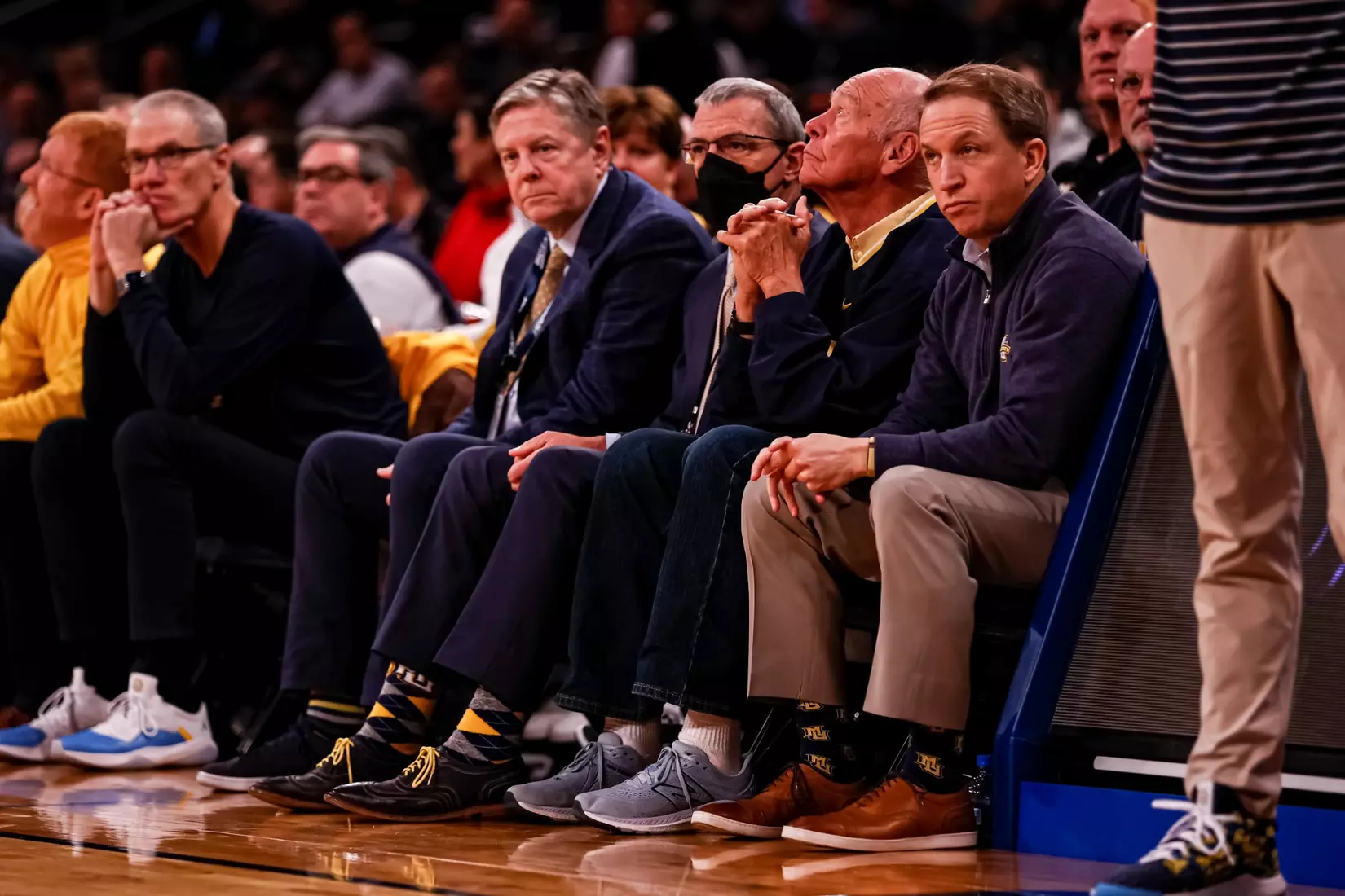Marquette Men's Basketball defeats St. Johns 72-70 at Madison Square Garden in New York City, NY during the Quarterfinals of the 2023 Big East Tournament on Thursday March 9, 2023.