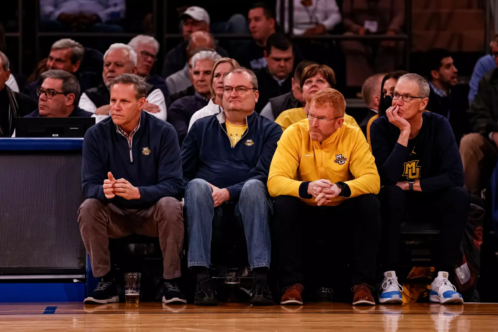 Marquette Men's Basketball defeats St. Johns 72-70 at Madison Square Garden in New York City, NY during the Quarterfinals of the 2023 Big East Tournament on Thursday March 9, 2023.