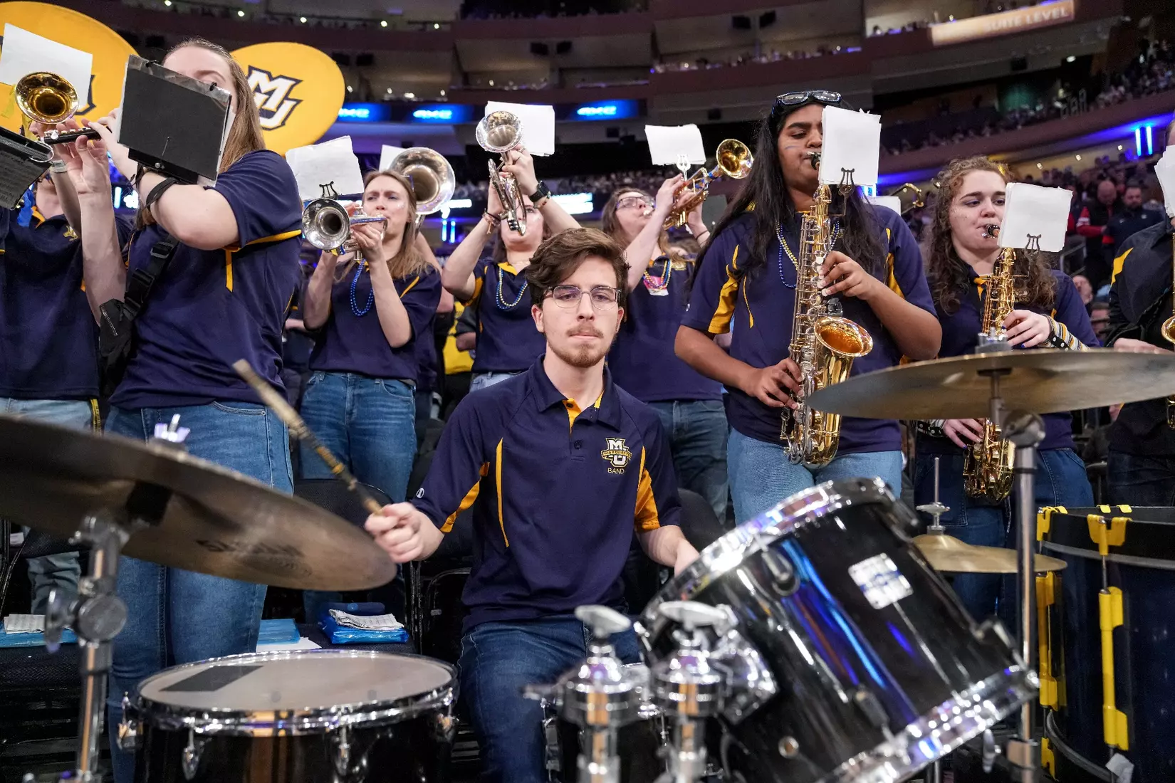 Marquette Men's Basketball defeats St. Johns 72-70 at Madison Square Garden in New York City, NY during the Quarterfinals of the 2023 Big East Tournament on Thursday March 9, 2023.