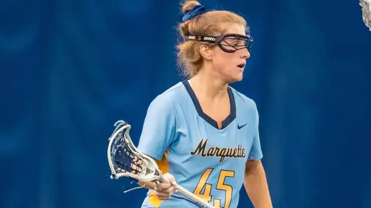 Marquette Women's Lacrosse defeats UCONN 12-9 at Valley Fields in Milwaukee, WI on Saturday, 15 April 2023.