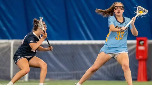 Marquette Women's Lacrosse defeats UCONN 12-9 at Valley Fields in Milwaukee, WI on Saturday, 15 April 2023.