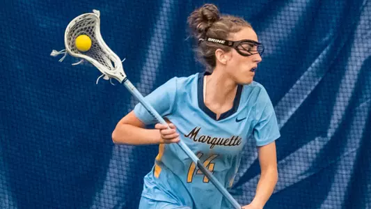 Marquette Women's Lacrosse defeats UCONN 12-9 at Valley Fields in Milwaukee, WI on Saturday, 15 April 2023.