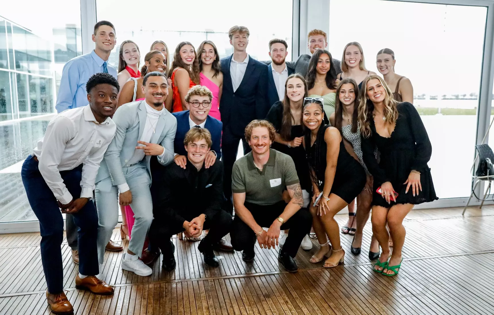 The Marquette student athletes were recognized at the Blue & Golden Globes Awards Sunday night at Discovery World in celebration of the 2022-23 athletics and academic year.