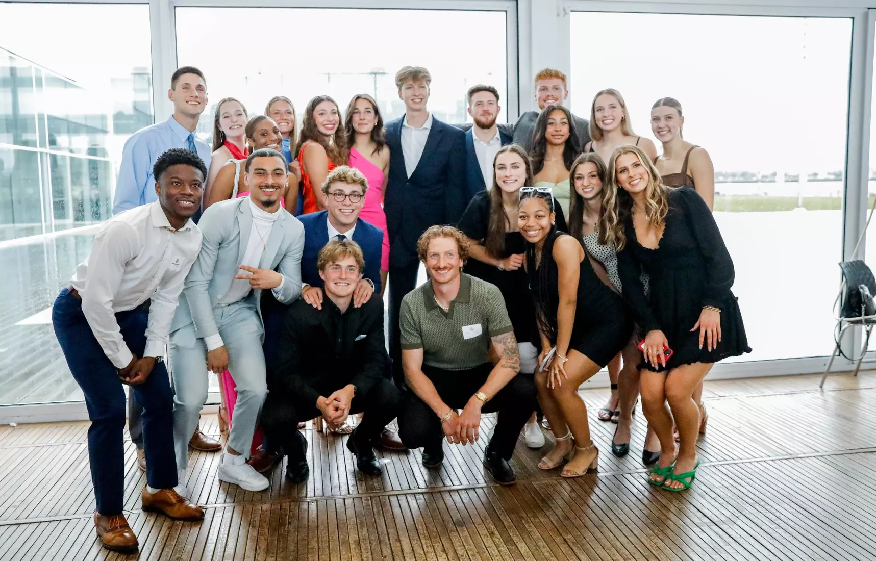 The Marquette student athletes were recognized at the Blue & Golden Globes Awards Sunday night at Discovery World in celebration of the 2022-23 athletics and academic year.