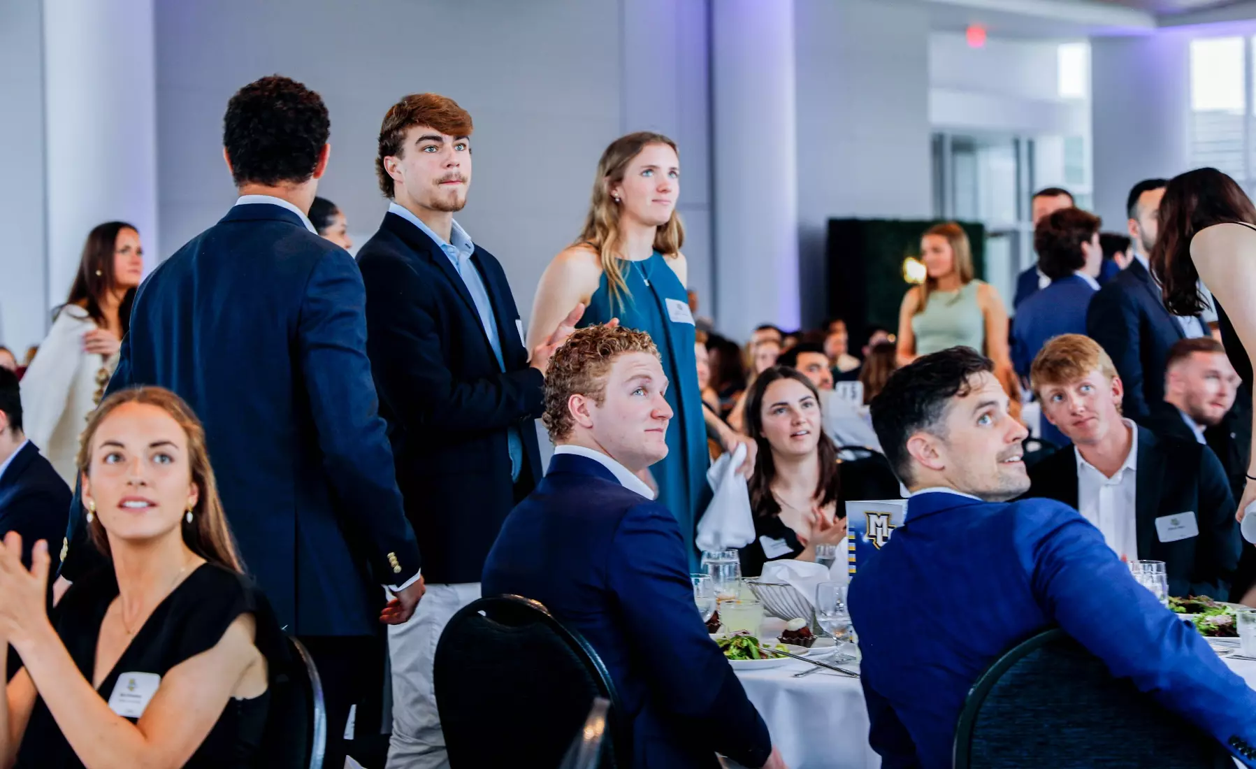 The Marquette student athletes were recognized at the Blue & Golden Globes Awards Sunday night at Discovery World in celebration of the 2022-23 athletics and academic year.