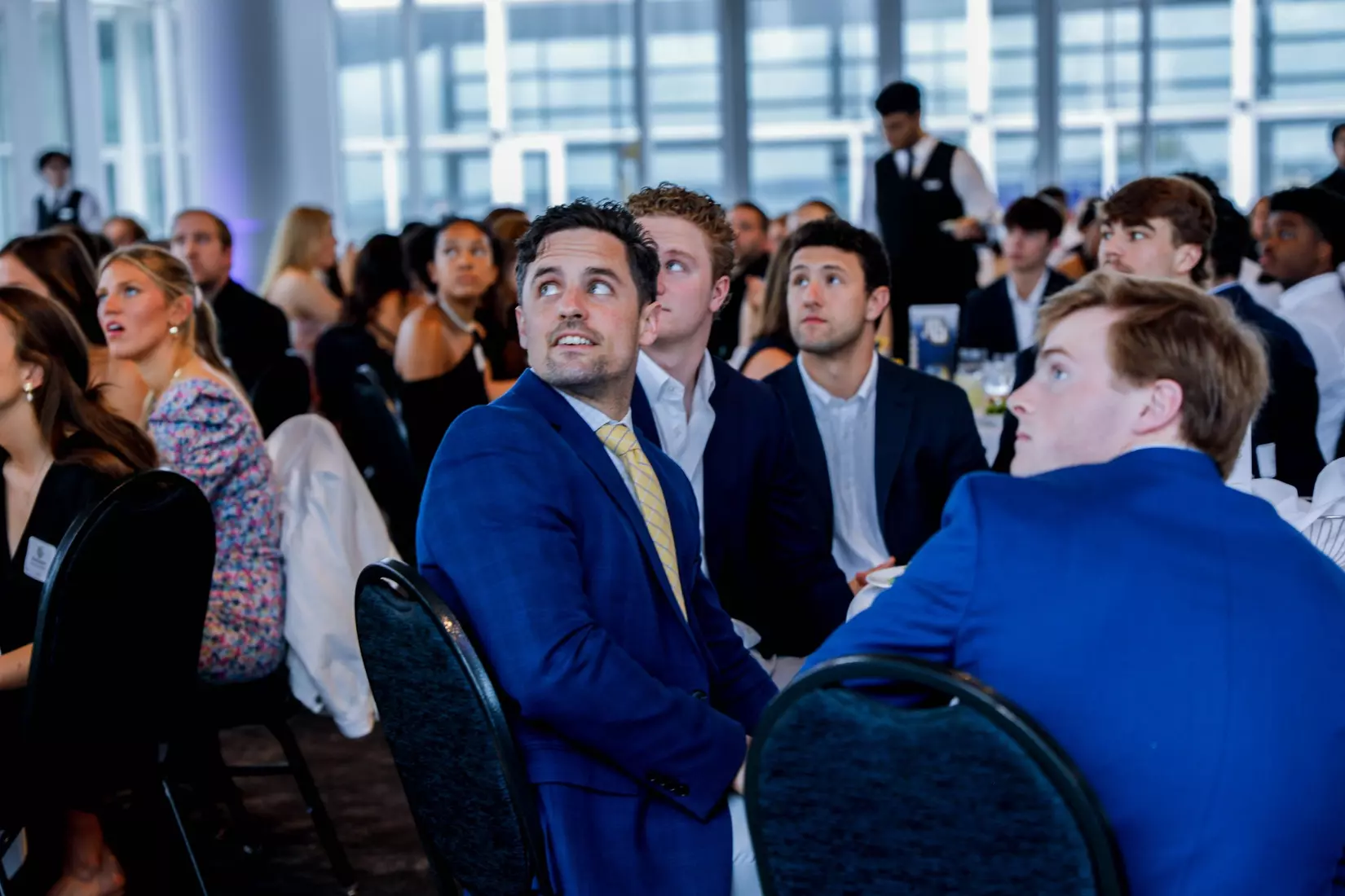 The Marquette student athletes were recognized at the Blue & Golden Globes Awards Sunday night at Discovery World in celebration of the 2022-23 athletics and academic year.