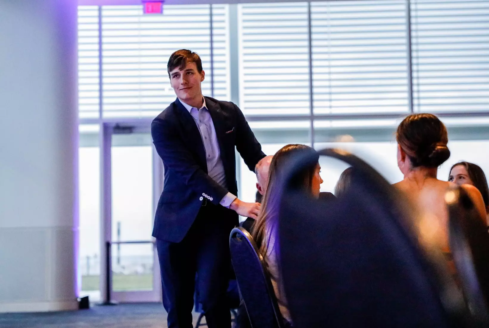 The Marquette student athletes were recognized at the Blue & Golden Globes Awards Sunday night at Discovery World in celebration of the 2022-23 athletics and academic year.