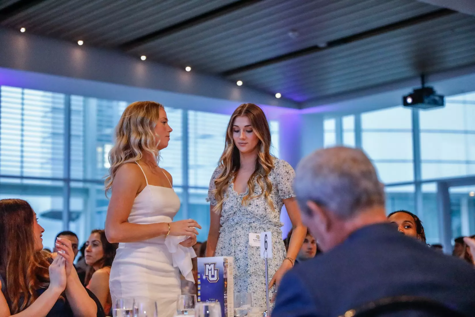 The Marquette student athletes were recognized at the Blue & Golden Globes Awards Sunday night at Discovery World in celebration of the 2022-23 athletics and academic year.