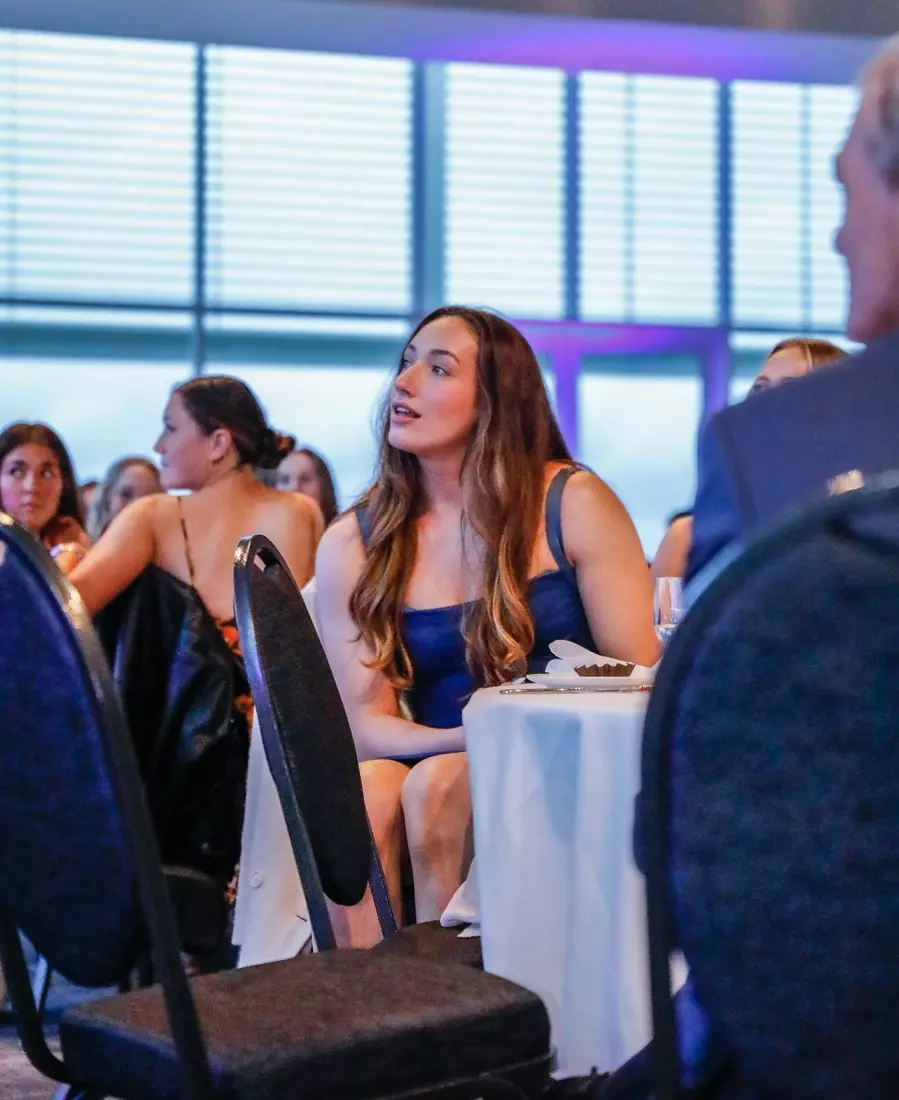 The Marquette student athletes were recognized at the Blue & Golden Globes Awards Sunday night at Discovery World in celebration of the 2022-23 athletics and academic year.