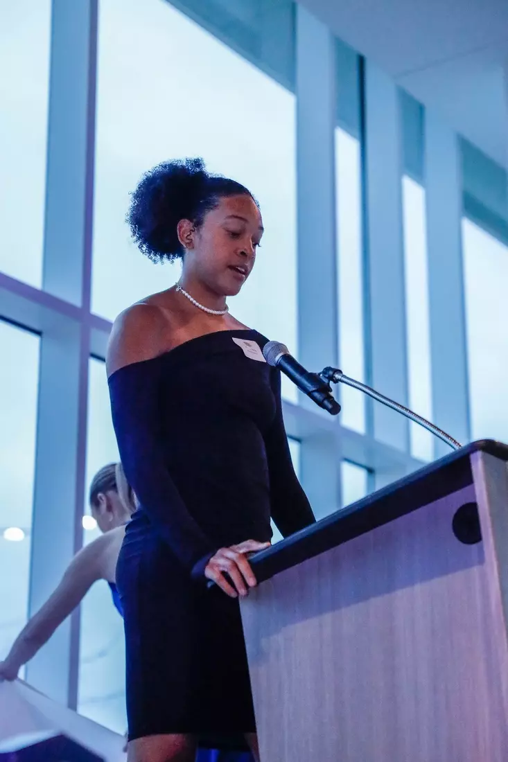The Marquette student athletes were recognized at the Blue & Golden Globes Awards Sunday night at Discovery World in celebration of the 2022-23 athletics and academic year.