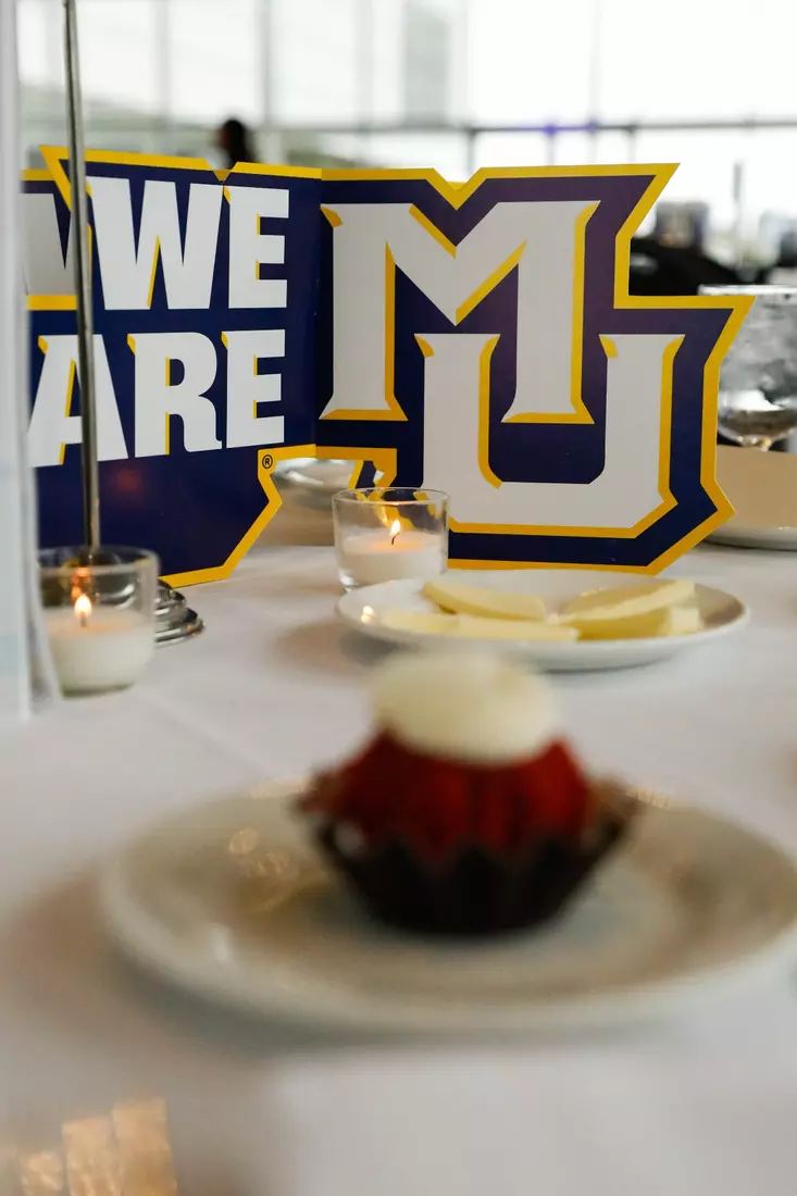 The Marquette student athletes were recognized at the Blue & Golden Globes Awards Sunday night at Discovery World in celebration of the 2022-23 athletics and academic year.