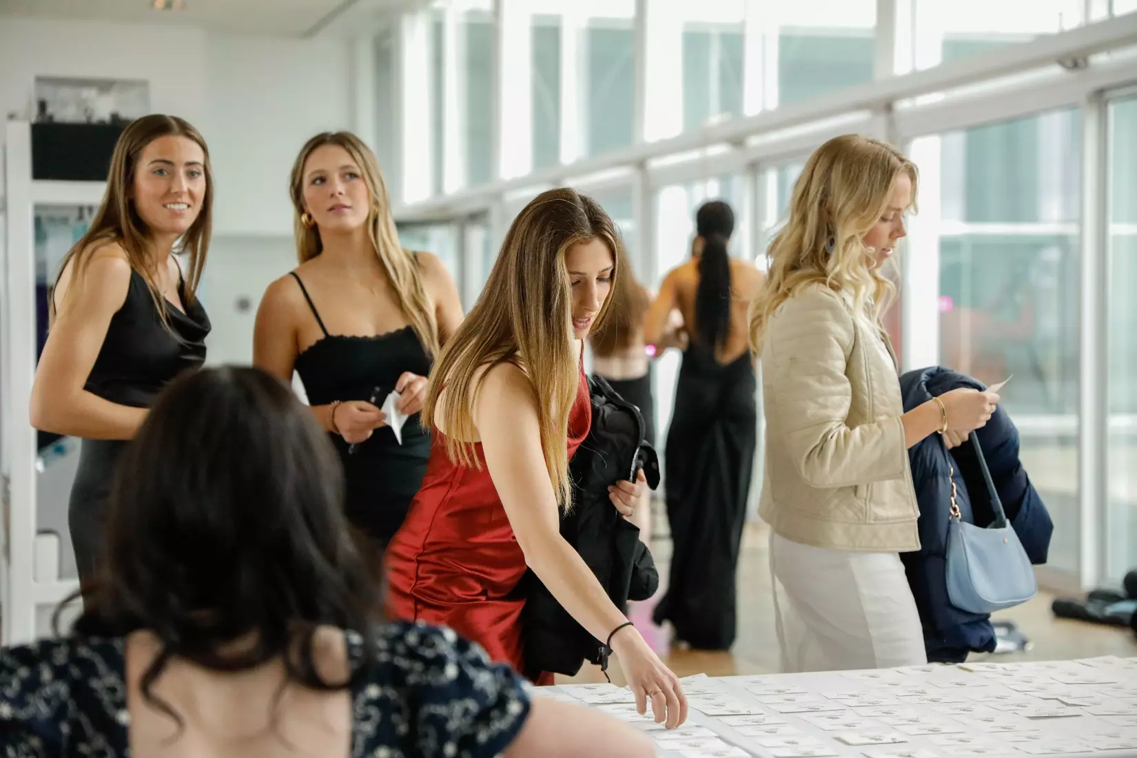The Marquette student athletes were recognized at the Blue & Golden Globes Awards Sunday night at Discovery World in celebration of the 2022-23 athletics and academic year.
