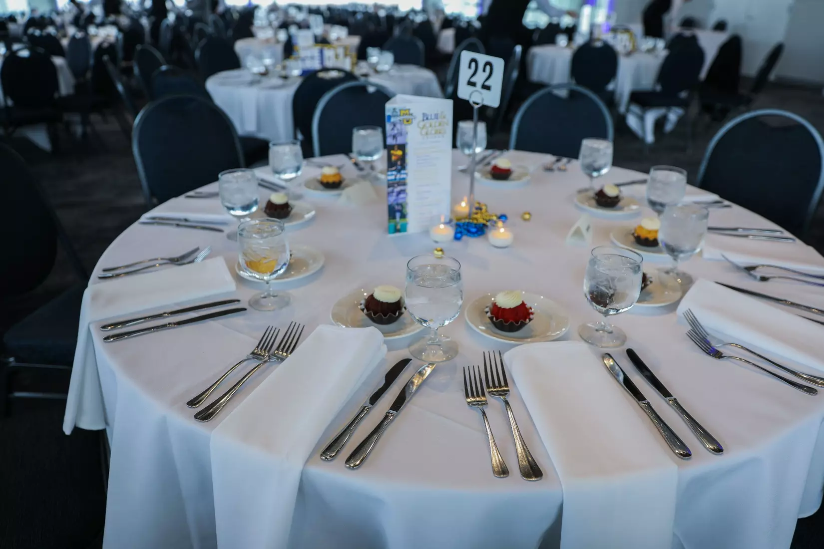 The Marquette student athletes were recognized at the Blue & Golden Globes Awards Sunday night at Discovery World in celebration of the 2022-23 athletics and academic year.