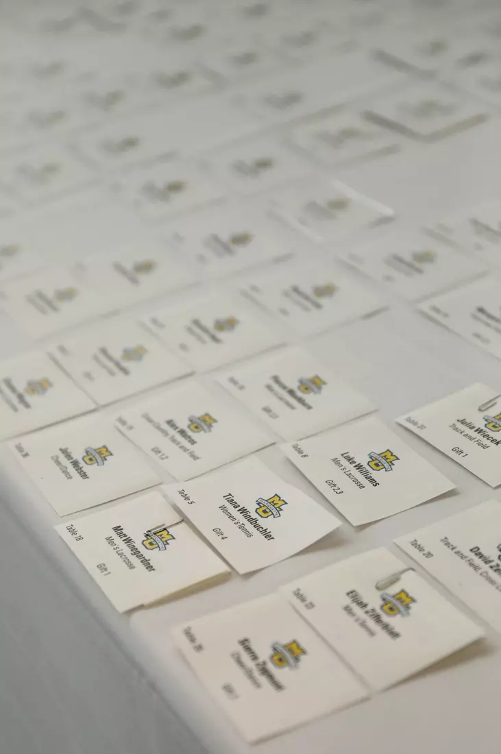 The Marquette student athletes were recognized at the Blue & Golden Globes Awards Sunday night at Discovery World in celebration of the 2022-23 athletics and academic year.