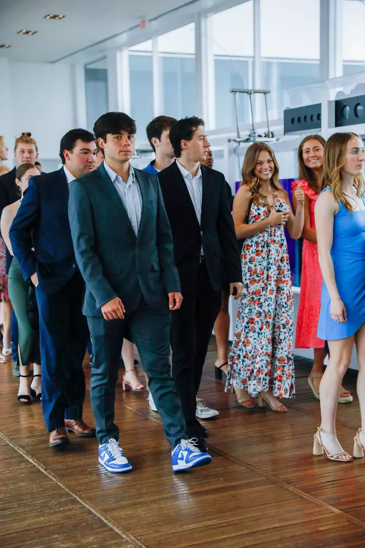 The Marquette student athletes were recognized at the Blue & Golden Globes Awards Sunday night at Discovery World in celebration of the 2022-23 athletics and academic year.