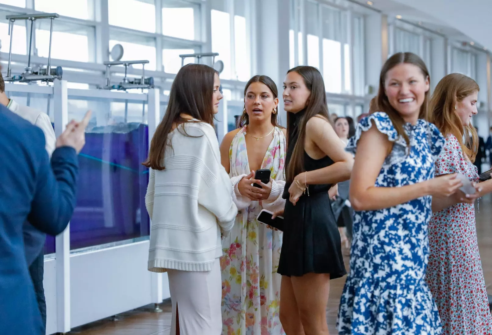 The Marquette student athletes were recognized at the Blue & Golden Globes Awards Sunday night at Discovery World in celebration of the 2022-23 athletics and academic year.