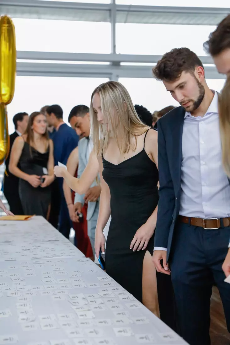 The Marquette student athletes were recognized at the Blue & Golden Globes Awards Sunday night at Discovery World in celebration of the 2022-23 athletics and academic year.