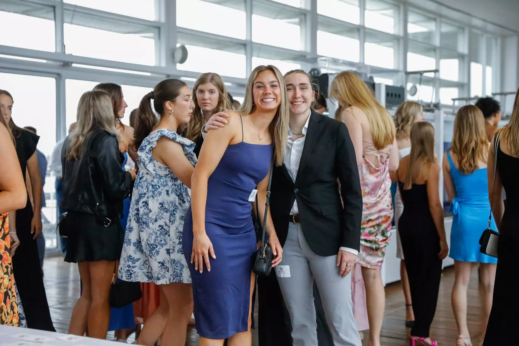 The Marquette student athletes were recognized at the Blue & Golden Globes Awards Sunday night at Discovery World in celebration of the 2022-23 athletics and academic year.