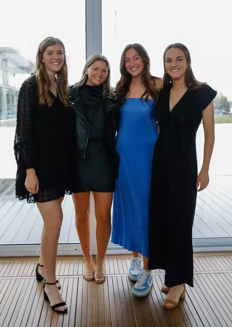 The Marquette student athletes were recognized at the Blue & Golden Globes Awards Sunday night at Discovery World in celebration of the 2022-23 athletics and academic year.