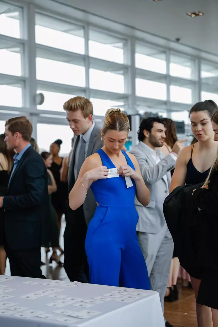 The Marquette student athletes were recognized at the Blue & Golden Globes Awards Sunday night at Discovery World in celebration of the 2022-23 athletics and academic year.
